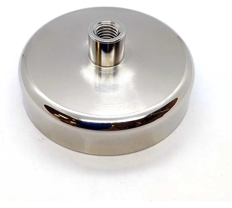 Магнитное крепление Проф-Магнит под болт, шуруп D60, сцепление 113 кг - 1 шт PMYP-D-60