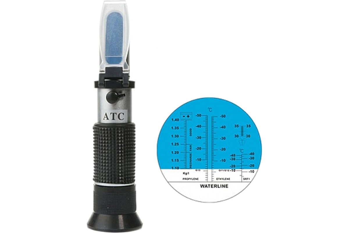 Портативный рефрактометр DN.ru rz115 для определения температуры замерзания  теплоносителя D900-00213