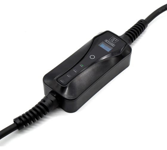 Зарядное устройство для электромобиля Вымпел TYPE2-32А-TFT (IEC 62196-2, 32А, /TFT, 5м, CCE вилка 220V) 2201