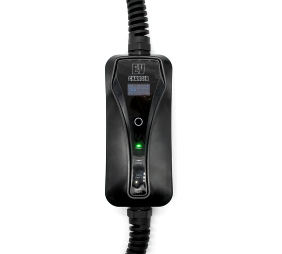 Зарядное устройство для электромобиля Вымпел TYPE2-32А-TFT (IEC 62196-2, 32А, /TFT, 5м, CCE вилка 220V) 2201