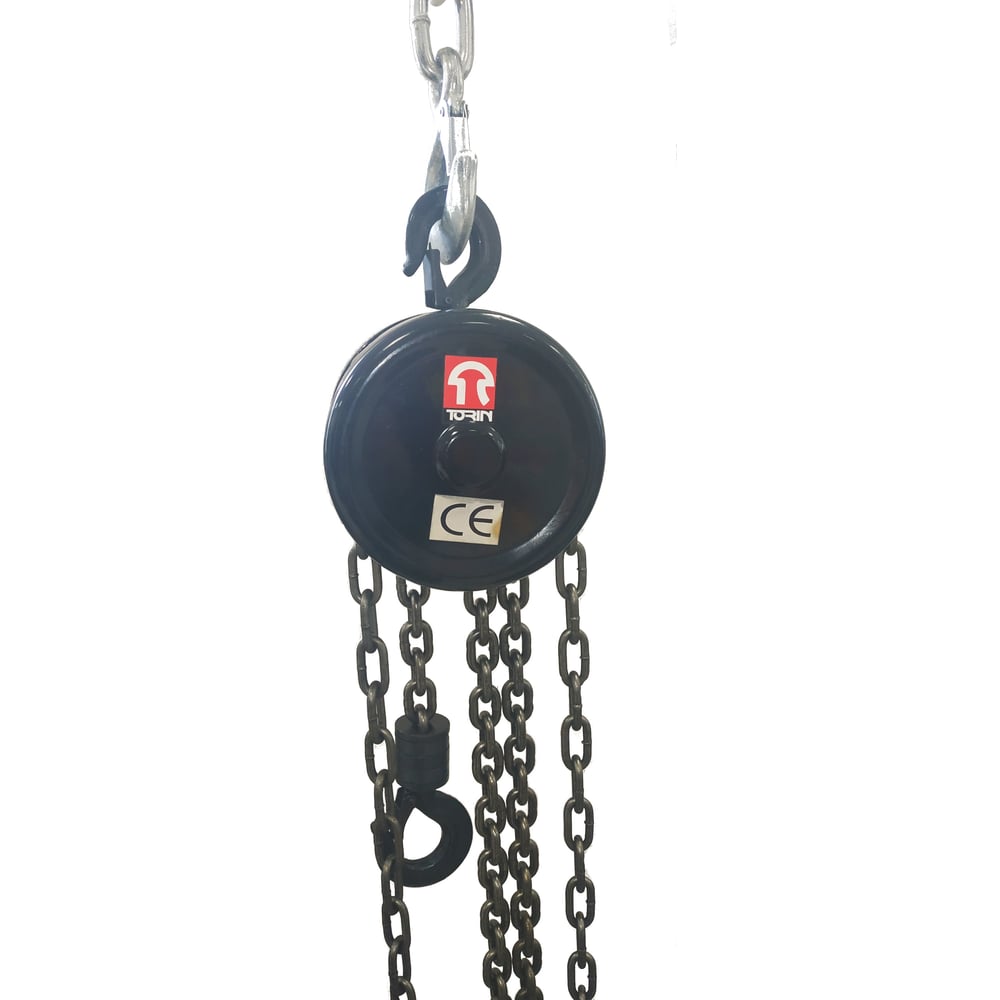 Цепная блочная лебёдка на Hmax 2,5m TORIN TRC9020 - выгодная цена ...