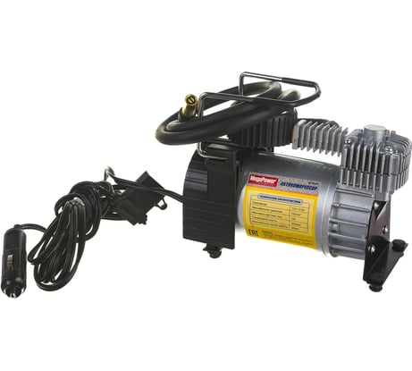 Поршневой компрессор 150PSI 35л/мин, 14А с улучшенным охлаждением MEGAPOWER M-12001