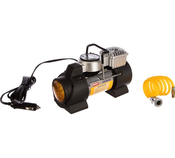 Поршневой компрессор 150PSI 40л/мин,14A 12V с цифровым манометром MEGAPOWER M-53019