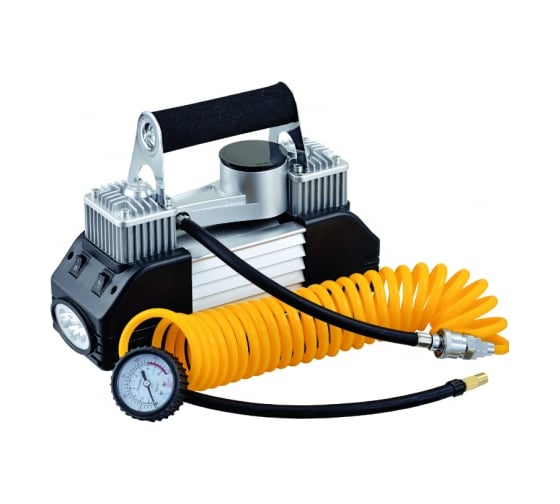 Поршневой компрессор 150PSI 70л/мин, 25A 12V двухцилиндровый MEGAPOWER M-53500