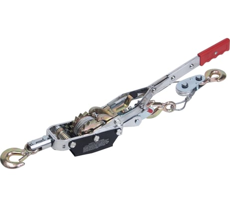 Рычажная тяговая лебедка с дополнительным спусковым механизмом ROCKFORCE RF-TRK8041-4(26760)