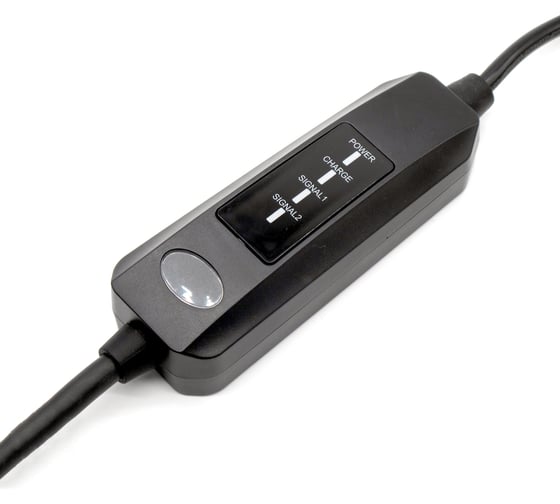 Зарядное устройство для электромобиля Вымпел TYPE2-13А-LED (IEC 62196-2, 13А, LED, 5м, Euro вилка 220V, сумка) 2202