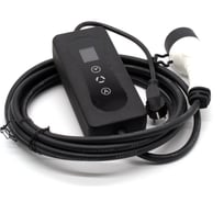 Зарядное устройство для электромобиля Вымпел TYPE2-16А-OLED (IEC 62196-2, 8/10/13/16А, OLED, 5м, Euro вилка 220V, сумка) 2203