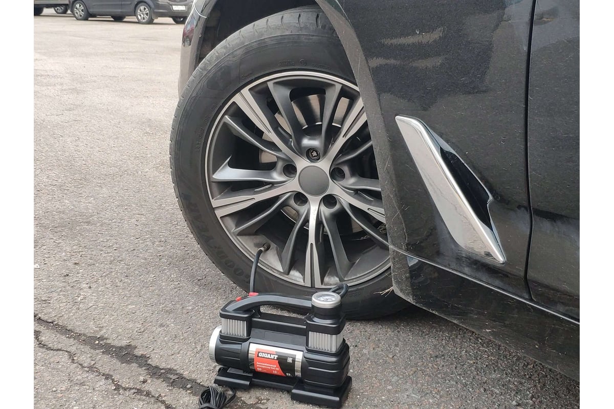 Автомобильный компрессор Gigant, производительность 60л/мин, GAC-60 ...