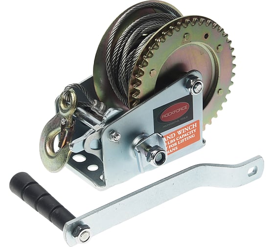 Ручная барабанная лебедка 450кг ROCKFORCE RF-TRT1101S(26763)