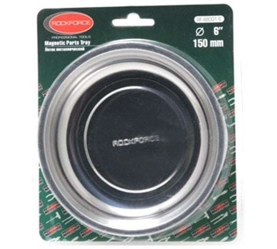 Магнитный лоток из нержавеющей стали ROCKFORCE диам.150мм RF-88001-6 1