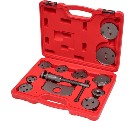 Набор инструмента для сведения тормозных цилиндров, 11 предметов ЭВРИКА ER-88108