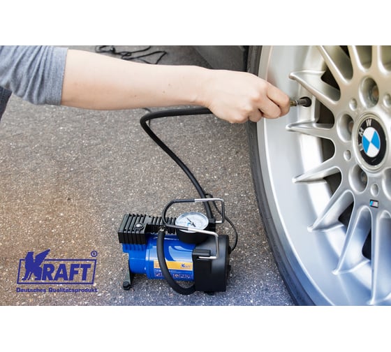 Компрессор автомобильный KRAFT ECO V-35L KT 800034