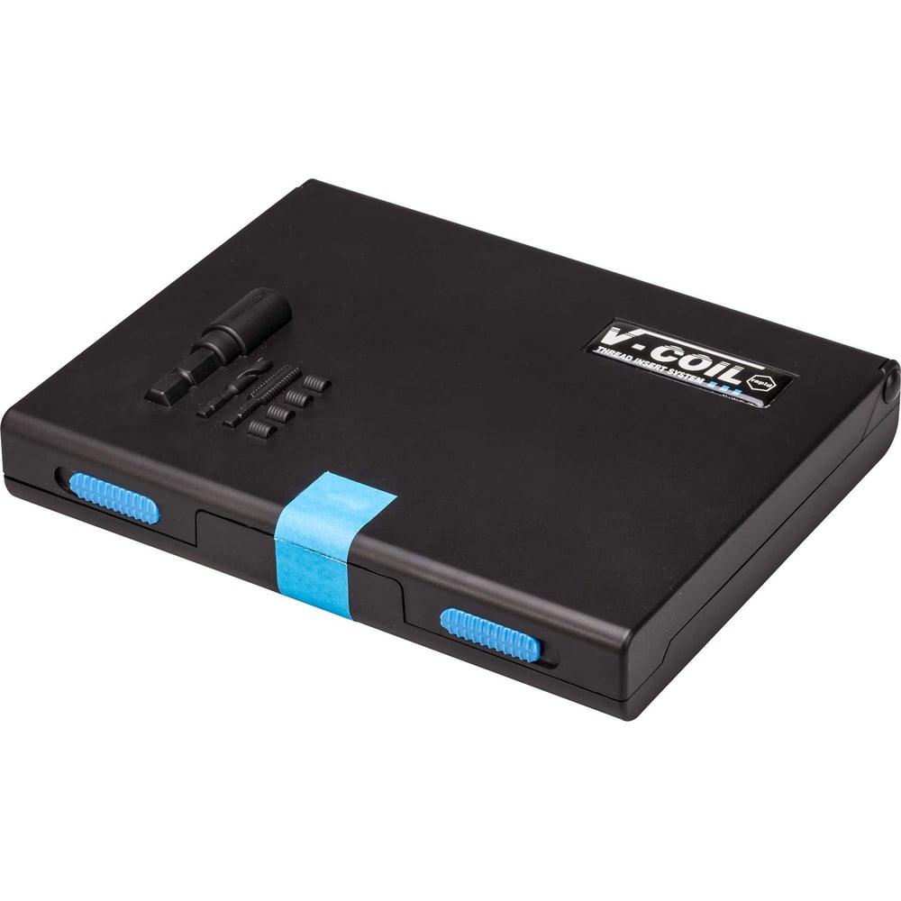 Набор для восстановления резьбы VOLKEL VC381 М5-М12 75 предметов V-Coil ...