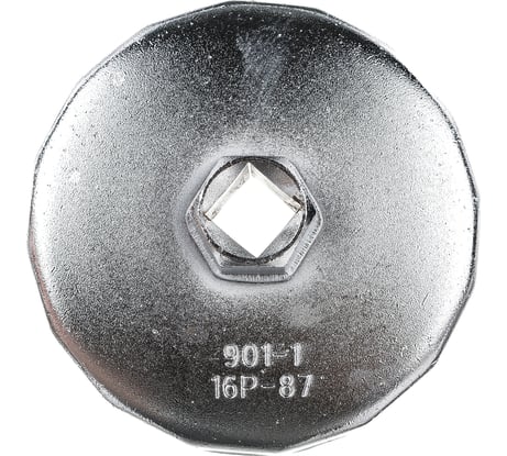 Съемник масляного фильтра AV Steel чашка 16-гранная 87 мм AV-920108
