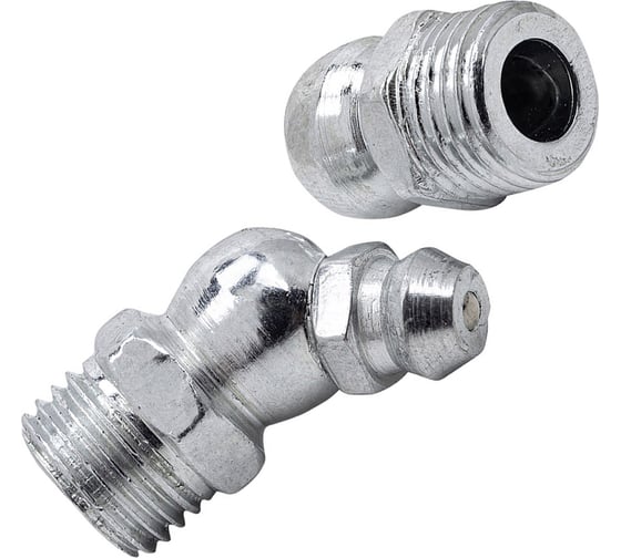 Пресс-масленка Forsage 10 мм, угловая 45 град., комплект 10 шт. F-GN-01-45-10MM(57020)
