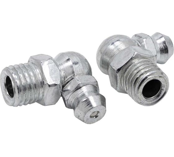 Пресс-масленка Forsage 8 мм, угловая 90 град., комплект 10 шт. F-GN-01-90-8MM(57022) 1