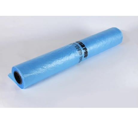 Маскировочная пленка Jeta PRO рул. 4x150 м, 12 мкм, голубой, прозрачный полиэтилен, в инд. уп. 55044150/12/55744150/12