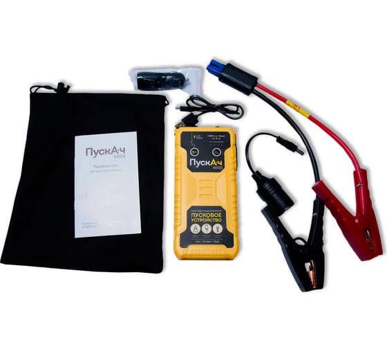 Пусковое многофункциональное устройство ПускАч Battery Service 8000 BS-JS08