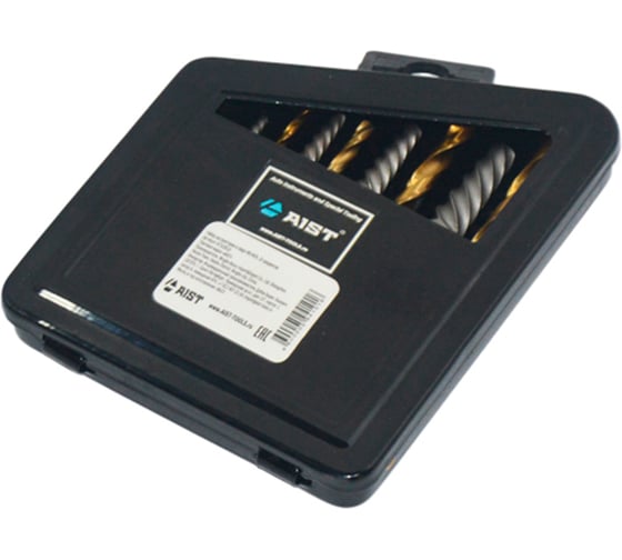 Набор экстракторов и сверл M5-M19, 10 предметов AIST 67310510 00-00005941