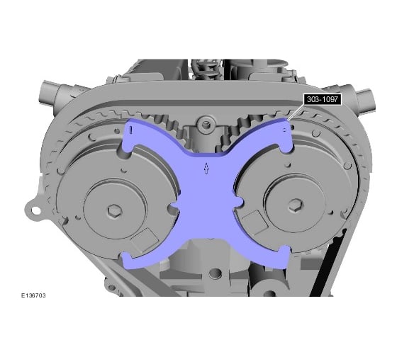 Набор фиксаторов ГРМ FORD/VOLVO 1.6 Ti-VCT AIST 67230905 00-00012852