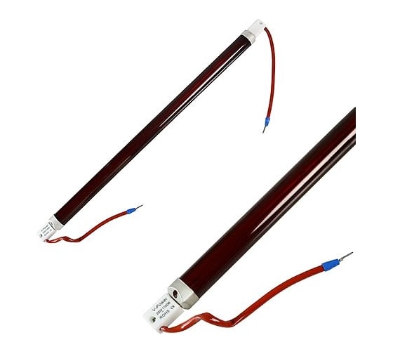 Лампа Trommelberg 1000 Вт, 400 мм, для ИК сушек IR1, IR2 LHW400 FY-F
