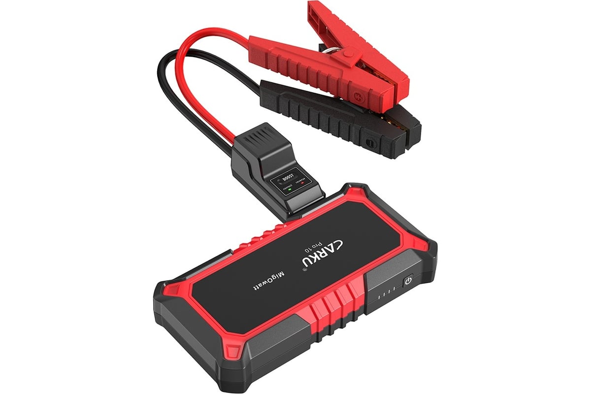 Портативное пуско-зарядное устройство CARKU 13000 mAh jump starter Pro-10 -  выгодная цена, отзывы, характеристики, 1 видео, фото - купить в Москве и РФ