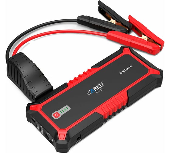 Портативное пуско-зарядное устройство CARKU 17000 mAh jump starter Pro-30