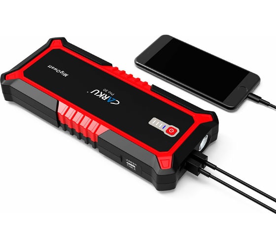 Портативное пуско-зарядное устройство CARKU 17000 mAh jump starter Pro-30
