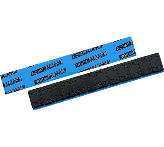 Адгезивные грузики NORM 12×5 гр 100 шт. Fe 071B