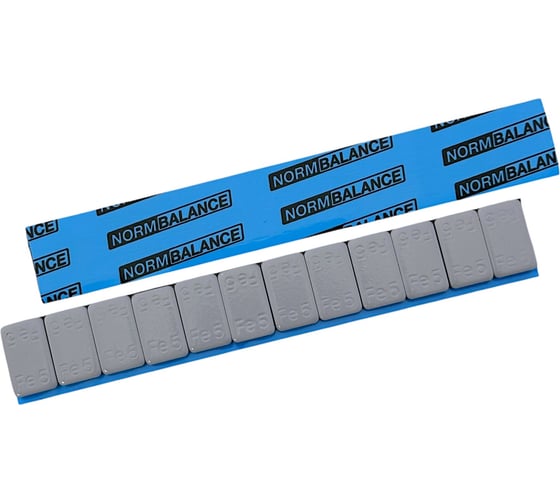 Адгезивные грузики NORM 12×5 гр 100 шт. Fe 071