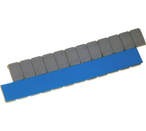 Адгезивные грузики NORM 12×5 гр 100 шт. Fe 071
