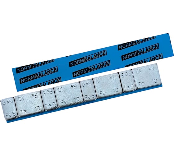 Адгезивные грузики NORM 5-10 гр 100 шт. Fe 080