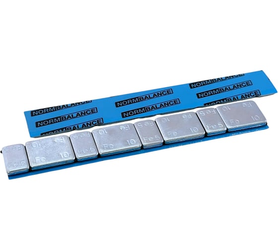 Адгезивные грузики NORM 5-10 гр 100 шт. Fe 080