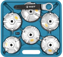 Набор съемников масляных фильтров "чашек" 100-110мм 7 предметов AIST 67250306 00-00004199