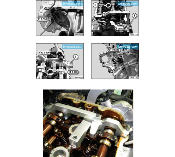 Набор фиксаторов AIST ГРМ PSA, MINI 1.4, 1.6 для N12, N14, N16 67-2015 00-00022623