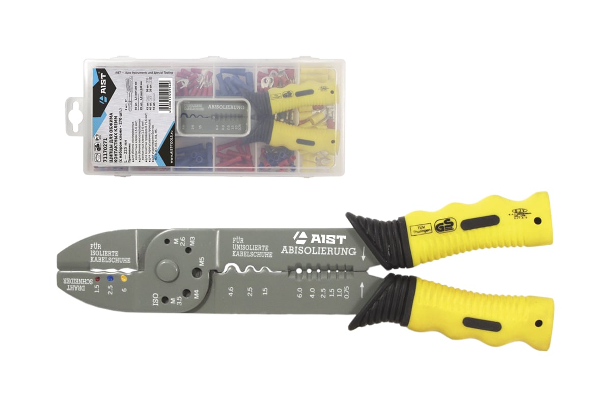 Щипцы для обжима контактных клемм AIST 71170271 00-00007819 - выгодная ...