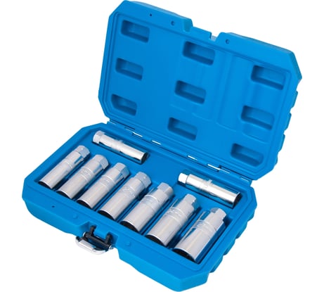 Набор проходных удлиненных головок для разбора стоек, 9 предметов AV Steel AV-922055