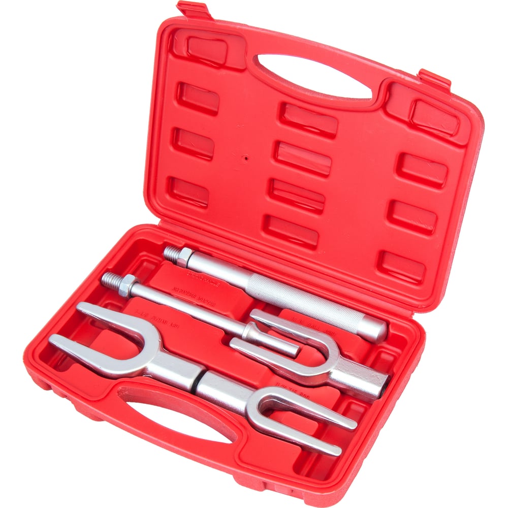 Набор съемников шаровых опор вилочного типа разборных 5 предметов AV ...