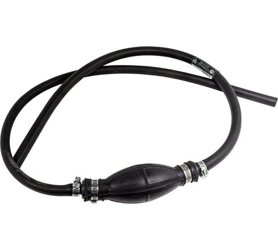 Шланг для перекачки топлива Rockforce ГРУША с 4-мя хомутами, 12x2 мм RF-3906