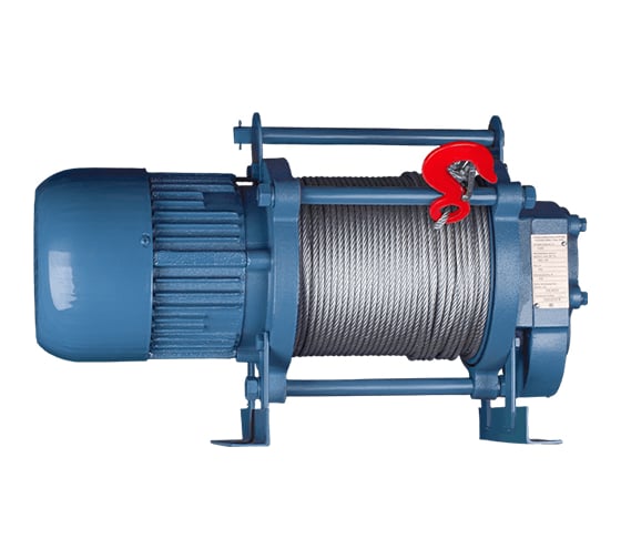 Электрическая лебедка GEARSEN kcd-750 750кг х 70м, 380в GKCD 750-70-380