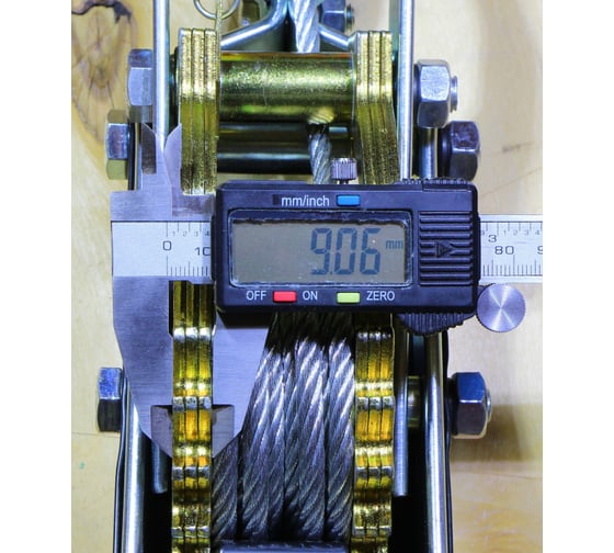 Ручная лебедка с двойным храповым механизмом KRAFT 4Т KT 705009 ...