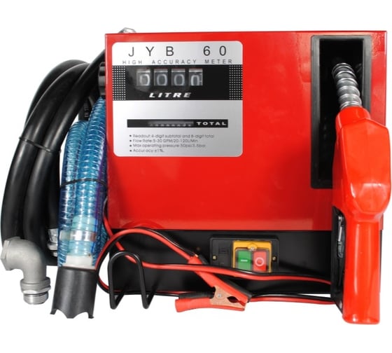 Топливораздаточная колонка для ДТ Petropump JYB60(12V) мех. счетчик, авт. пистолет PP310002 1
