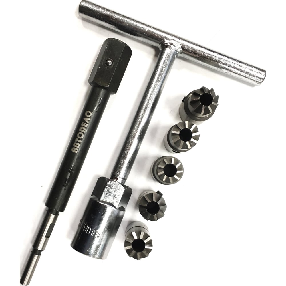 Набор для ремонта седел форсунок дизельного двигателя АвтоDело 7 пр ...