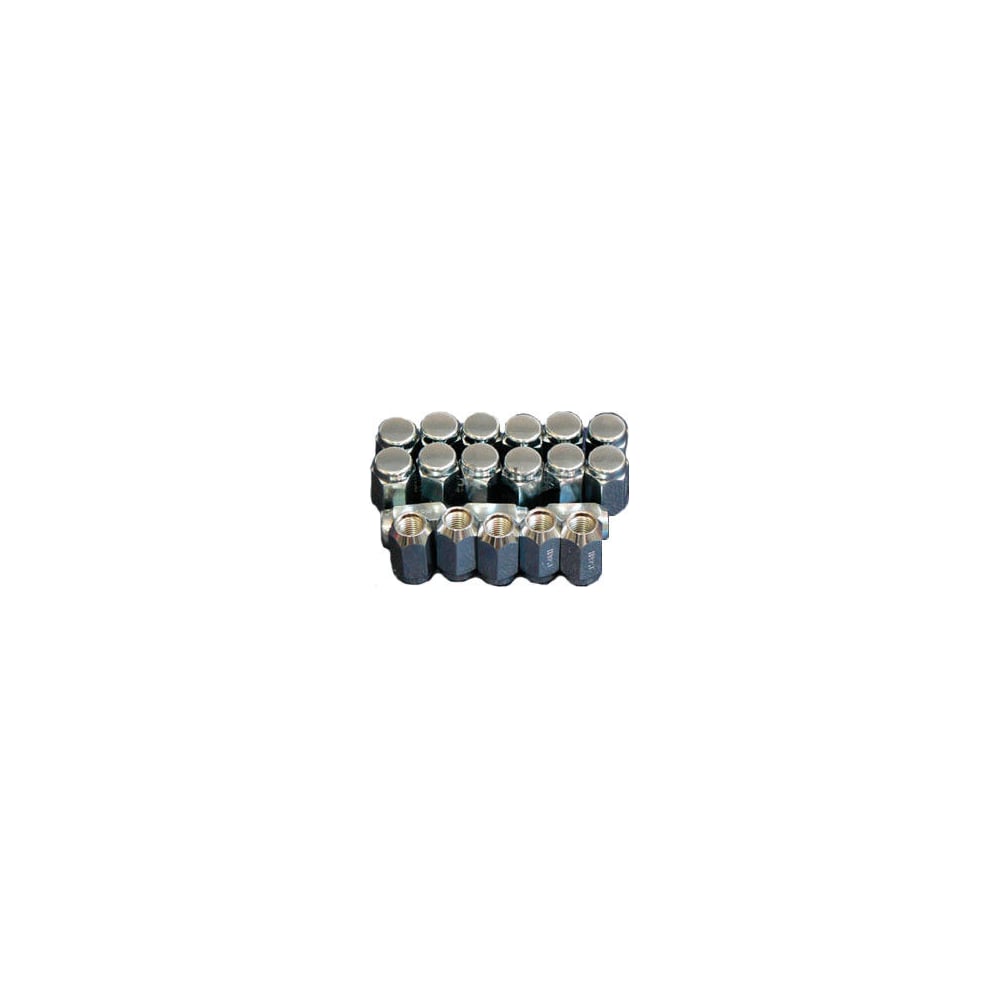 Комплект колесных гаек М12x1,5 RH 20 предметов FORCE 642420 - выгодная ...