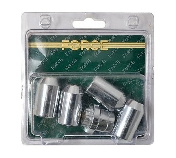 Набор секреток на колесные диски 1/2RH 5 предметов FORCE 644205 1