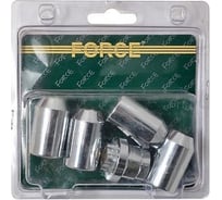 Набор секреток на колесные диски М12x1.5RH 5 предметов FORCE 644405