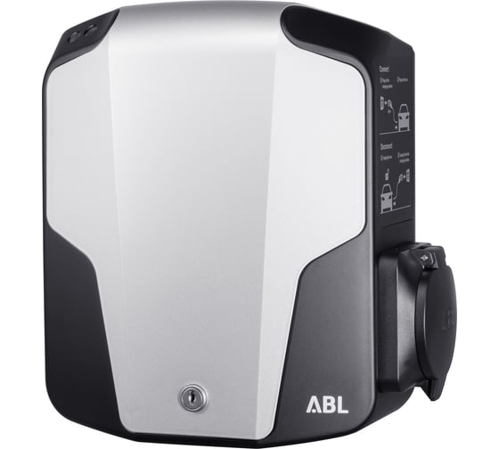 Зарядная станция ABL eMH1 с 1 розеткой, 3 фазн., тип 2, 32 А, 22 кВт 1W2221