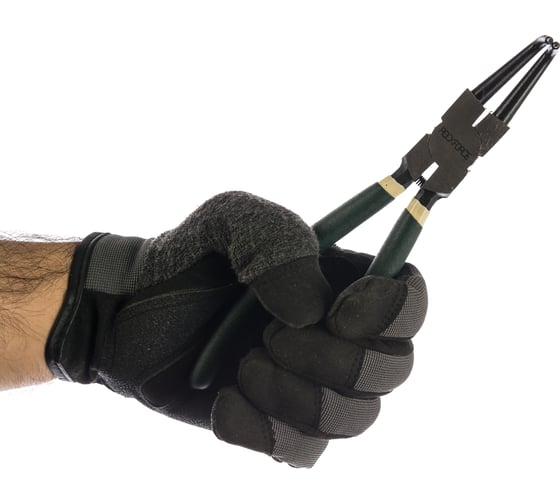 Съемник стопорных колец ROCKFORCE гнутый на сжим 90,L-230мм RF-609230HB(28531)