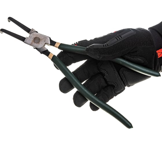 Съемник стопорных колец ROCKFORCE гнутый на сжим RF-609330HB(28539)