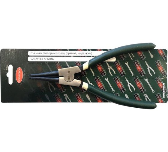 Съемник стопорных колец ROCKFORCE прямой, на разжим 180мм RF-609180SS(1076) 1